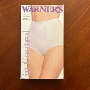 Vintage Warner's High Cut Firm Control Underwear NWT Blush Pink XL